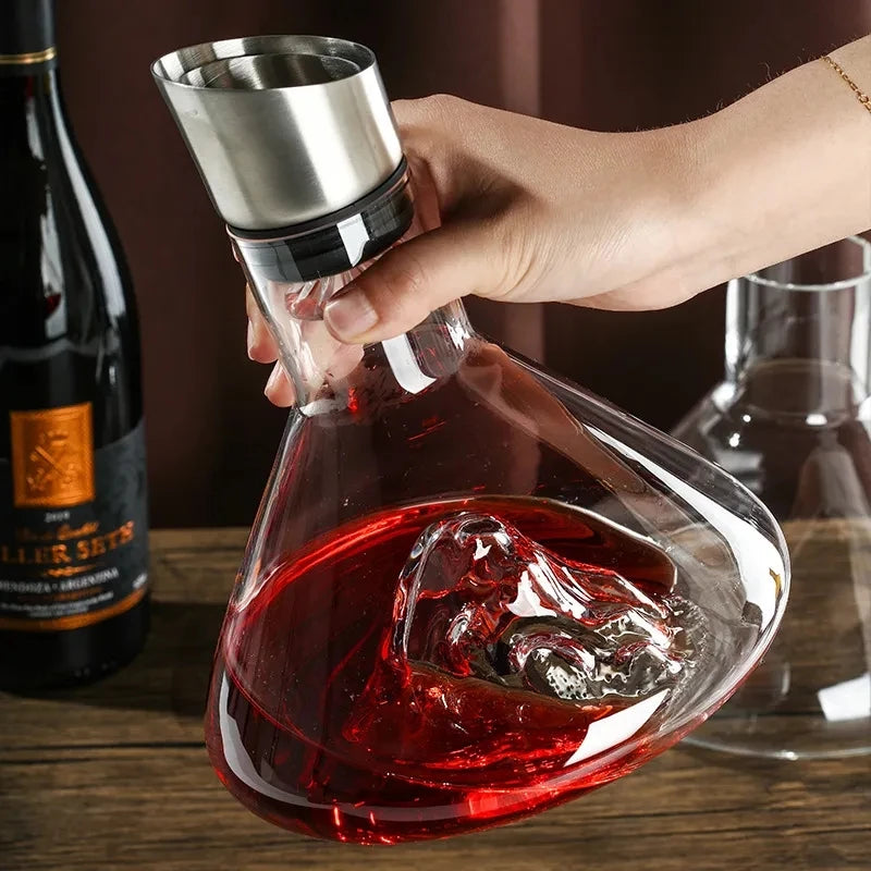 Montreux Époque Montreux Mountains Wine Decanter - Montreux Époque