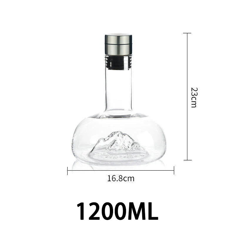 Montreux Époque Montreux Mountains Wine Decanter - Montreux Époque